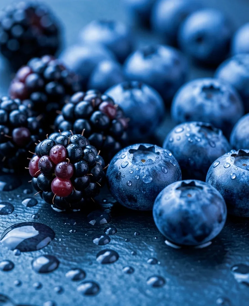 Fructe de pădure bogate în flavonoide